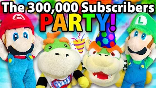 Crazy Mario Bros: The 300,000 Subscribers Party!