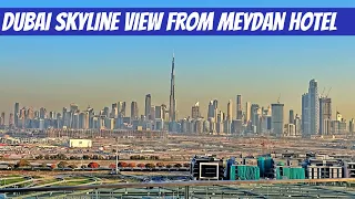 Burj Khalifa Tower SKY BUBBLE Terrace Meydan Bridge, Mood Roof Top Longue Hotel Horse Racing DUBAI