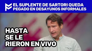 🍌EL SUPLENTE DE SARTORI QUEDA PEGADO EN VIVO Y HASTA SE LE RIERON 🍌