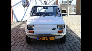 Fiat 126p ST 1985 r. - Prezentacja, jazda, odpalanie. / SZAFRAN Inwestycje