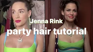 Jenna Rink’s party hair - 13 Going on 30 hairstyle tutorial | Christa Belle