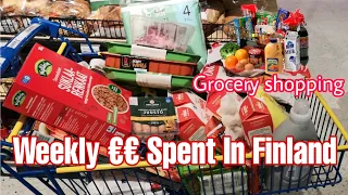 Shopping in Finland || Weekly Grocery in S Market