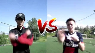 Блогер VS Блогер KFC Football Challenge (@Jamalldin VS @Vladtss)