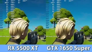 GeForce GTX 1650 Super vs Radeon RX 5500 XT OC in 14 Games Benchmark