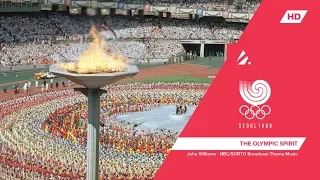 Seoul 1988 - John Williams - The Olympic Spirit  |  NBC/SORTO Broadcast Theme Music