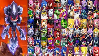 Sonic Forces - Play with All 66 Characters vs Mephiles the Dark - Open 35 Challenger Chests Gameplay