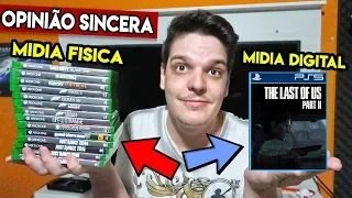 JOGOS MÍDIA FÍSICA OU DIGITAL? - VOU TE CONTAR TODA VERDADE, VEJA ANTES DE COMPRAR 🤫🤫🤫