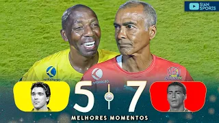 AT 57 YEARS OLD ROMARIO SHOWED WHY HE IS THE BEST BRAZILIAN PLAYER AFTER PELÉ