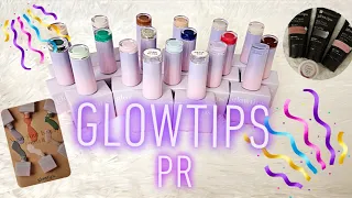 Unboxing PR|Swatching Beautiful Cruelty Free Gel Polishes|Polygels| @glowtipsofficial