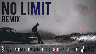 G-Eazy (Ft. A$AP Rocky , Eminem , 50 Cent , Juicy J , Tray-Deee , Logic , French Montana) - No Limit