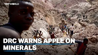 DRC accuses Apple of using exploited minerals for its products