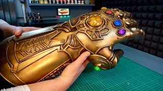 How I made my 1:1 Replica of The INFINITY GAUNTLET #3DPrinting & #Propmaking