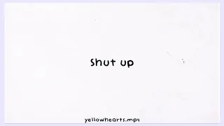 Shut up - Greyson Chance edit audio