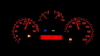 Fiat Punto HGT 1.8 16V VFD Acceleration (Alfa 2.0 TS Cams)