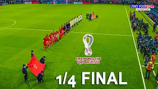 PES - Morocco vs Portugal 1/4 final - FIFA World Cup 2022 Qatar - Full Match All Goals HD - Gameplay