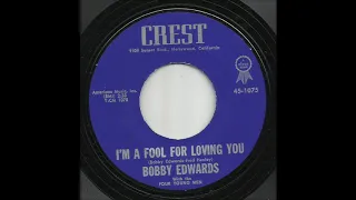 Bobby Edwards with The Four Young Men - I'm A Fool For Loving You