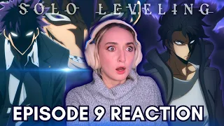 JINWOO vs KANG/MEGUMI?! 💜 | Solo Leveling | Episode 9 (REACTION & REVIEW)