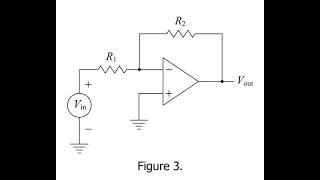 Inverting Amplifier on breadboard and analog discovery (Electronics 1 LAB | Opamp Applications)