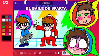 ¡REACCIONAMOS a LOS DIBUJOS MAS VERGONZOSOS DEL SPARTOR! 😰😂 GARTIC PHONE - Sparta356