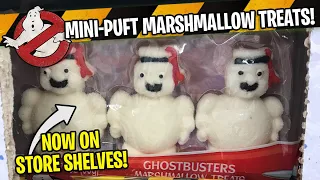 New Ghostbusters: Afterlife Mini-Puft Marshmallow Treats are now on store shelves!