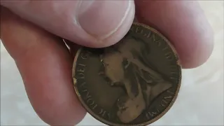 Монеты Великобритании номиналом 1 Пенни / UK coins of 1 penny