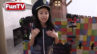 Pretend Play Police Someone Destroying Police Officer House