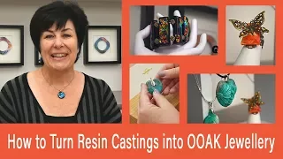 How to Turn Your Resin Casts into Really Cool Resin Jewellery