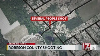At least 1 dead, several people shot in Robeson County, investigation underway, deputies say