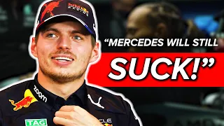 Max Verstappen SLAMS Mercedes W14