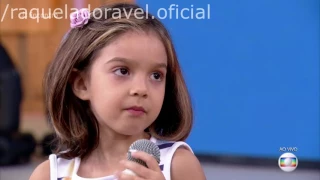 Raquel no Encontro com Fátima Bernardes - 15/02