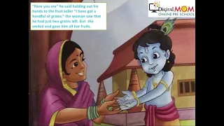 Story time|krishna and the fruit seller|preprimary|kids|learning|love|sharing