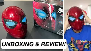 IRON SPIDER Helmet Unboxing/Review! - Spider-Man: No Way Home