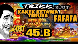 ROOM JACKPOT FAFAFA 45B TERBARU  2X SPIN LANGSUNG KELUAR JACKPOT KAKEK MERAH