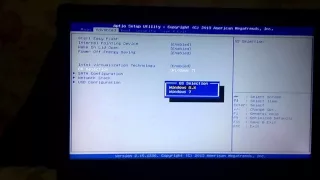 настройка bios для установки windows с usb,FreeDosBios