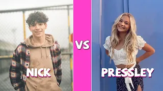 Nick Bencivengo Vs Pressley Hosbach TikTok Dances Compilation (June 2021)