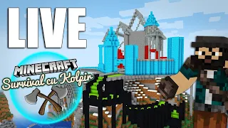 🔴 LIVE - MINECRAFT SURVIVAL CU KOLPIR - PROGRES CASTEL!