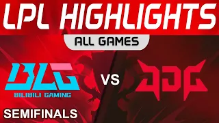 BLG vs JDG Highlights ALL GAMES LPL Summer Semifinals 2023 Bilibili Gaming vs JD Gaming by Onivia