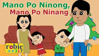 Mano Po Ninong, Mano Po Ninang (Filipino Christmas Song Animated)