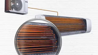 Condenser and evaporator tubes and interconnecting pipes use 100% copper.