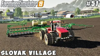 Buying meat factory, sowing canola with new seeder, new sprayer | Slovak Village | FS 19 | ep #51