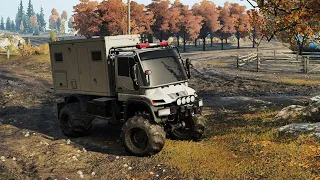 Mercedes Benz Unimog U 500 (Silver-Arrows UMG500 / Mod) SnowRunner ep #97