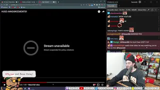 HasanAbi reacts to Ludwig getting banned on YouTube