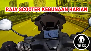 Zontes 350D Test Ride. Boleh Jadi King Scooter Dalam Bandar ni Vlog E389