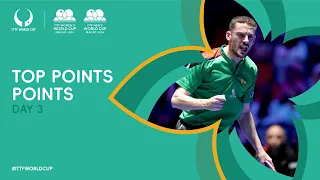 Top Points of Day 3 | ITTF Men's & Women's World Cup Macao 2024