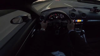 PORSCHE CAYMAN 718S 350PS AUTOBAHN POV