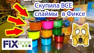 😱СЛАЙМ НОВИНКИ из FIX PRICE / ТЕСТИРУЮ на ГОДНОСТЬ💩САМЫЕ ДЕШЕВЫЕ ЛИЗУНЫ Фикс прайс 2019 🚫