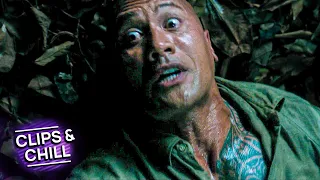 Dwayne Johnson Gets Eaten By A Jaguar | Jumanji: Welcome To The Jungle | Clips & Chill