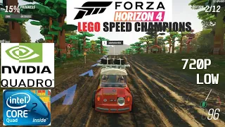 Forza Horizon 4 - Lego Speed Champions on Quadro k600 | Core 2 Quad Q9650 | 6GB DDR 2 RAM Gameplay
