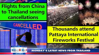 VERY LATEST NEWS FROM THAILAND in English (27 November 2023) from Fabulous 103fm Pattaya