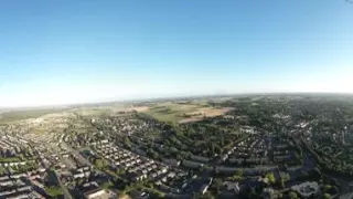 Ballonvaart over Sittard - 360 Video (Hot Air Balloon Flight Sittard, Netherlands, VR 360 Video)